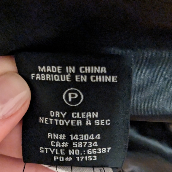 Bagatelle women blue black cropped puffer jacket xs with zip and velcro closure - Picture 8 of 11